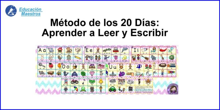 Descargar | Método de 20 Días para Aprender a Leer y Escribir