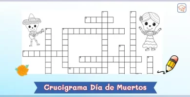 Crucigrama y sopa de letras del Día de Muertos para niños - PDF