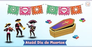 Ataúd del Día de Muertos PDF - Manualidad