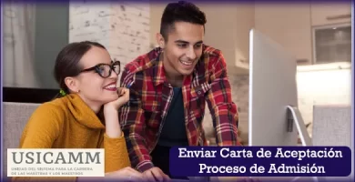 Como enviar la carta de aceptación para el proceso de admisión en educación básica