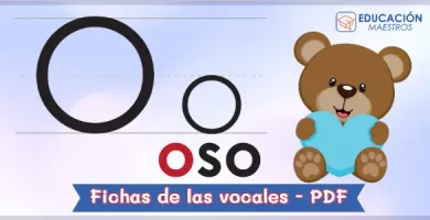 Fichas para trabajar las vocales PDF -Preescolar