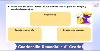 Cuadernillo remedial de tercer grado de primaria - Repaso escolar