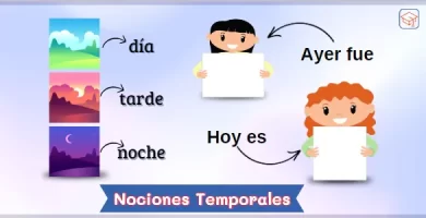 Fichas de Actividades sobre las nociones temporales.