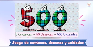 Juedo de unidades, decenas y centenas - Primaria PDF