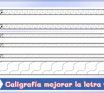 Ejercicios de caligrafía para mejorar la letra
