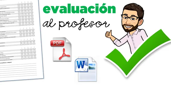 ¿Cómo evaluar a tu profesor? | Formato